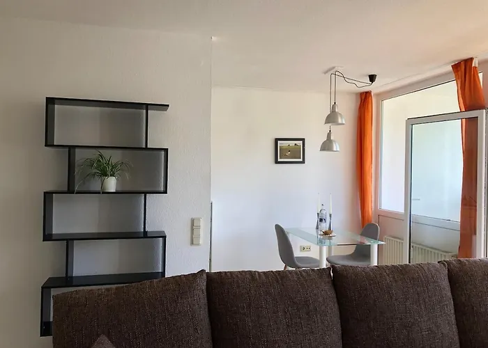 Apartman In Mit Balkon & Weitblick Ins Gruene Herborn