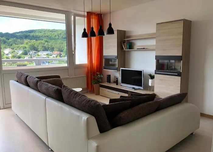 In Mit Balkon & Weitblick Ins Gruene Apartman